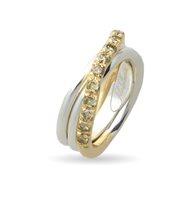 Anello Rubinia Donna Prezioso Collection Filo Della Vita in Oro giallo Diamante Brown 0.8 Ct AN322AGBR - AN322AGBR13